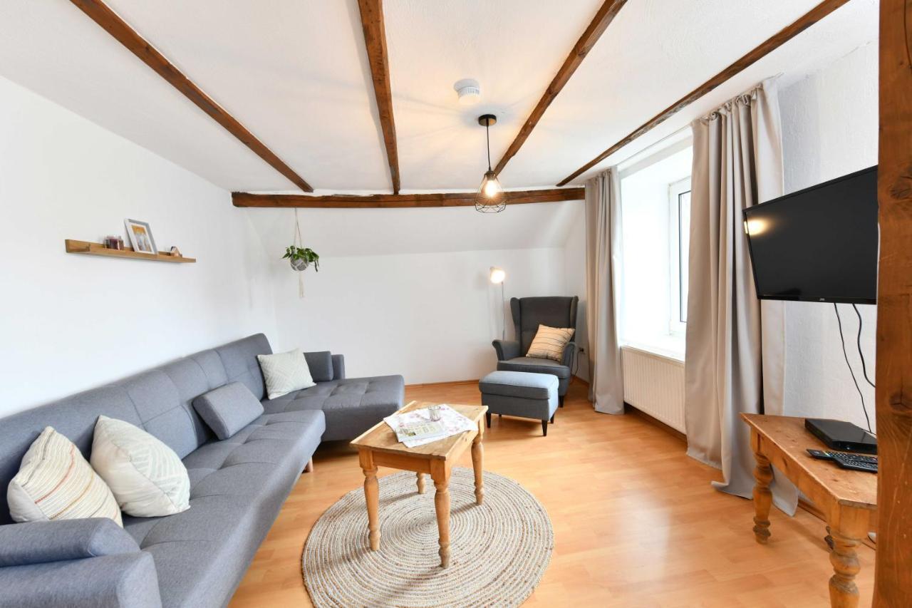 Ferienwohnung Im Alten Bauernhaus Lindlar Esterno foto